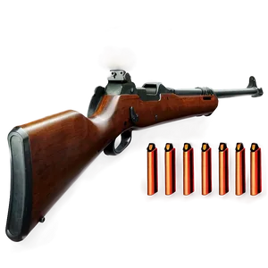 M1 Garand Marksman Rifle Png 06212024 PNG image