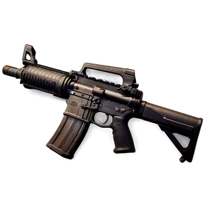 M16 Rifle With Bayonet PNG Kcu10