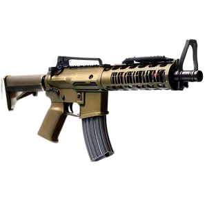 M16 Rifle With Bullet PNG Kfj