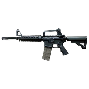 M16 Rifle With Magazine Png Are10 PNG image