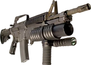 M4_ Carbine_with_ Grenade_ Launcher_ Attachment