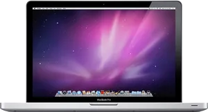 Mac Book Pro Front View PNG image