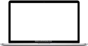 Mac Book Pro Mockup Blank Screen