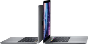 Mac Book Pro Side View Display PNG image