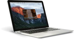 Mac Book Prowith Video Player PNG
