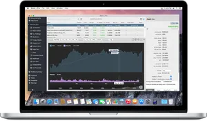 Mac Book Stock Market Analysis PNG image