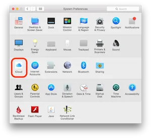 Mac Book System Preferences Window PNG