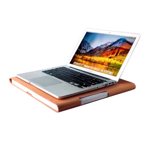 Macbook With Photoshop PNG 05062024
