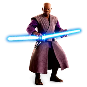 Mace Windu Clone Wars Png Xqp PNG image