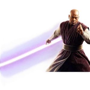 Mace Windu Comic Art Png 22 PNG image