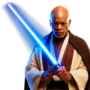 Mace Windu Jedi Council Png Aqy91 PNG image