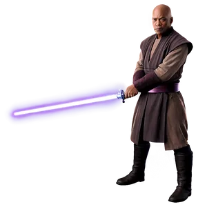 Mace Windu Jedi Order PNG 06242024