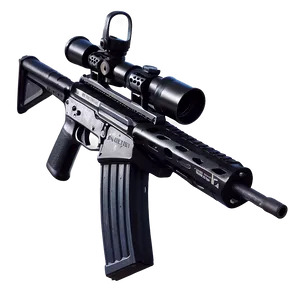 "machine Gun PNG: Full Auto Illustration" Mrm24