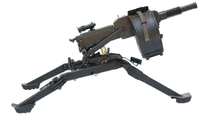 Machine Gunon Tripod