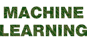 Machine Learning Circuit Board Text PNG image