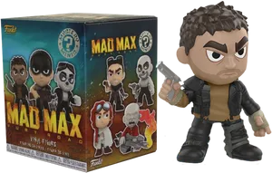 Mad Max Fury Road Funko Mystery Mini Figure PNG image