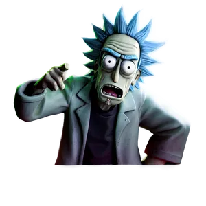 Mad Scientist Rick Sanchez Png 18 PNG image