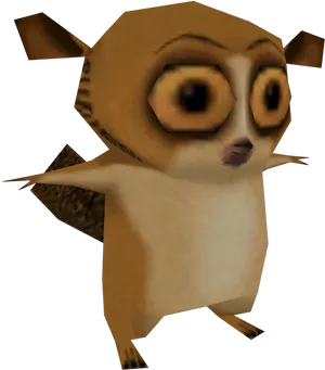 Madagascar_ Movie_ Character_ Mort PNG image
