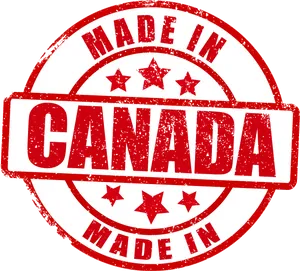 Madein Canada Stamp PNG image