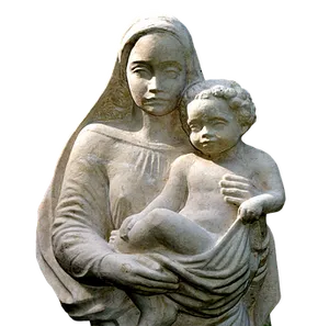 Madonnaand Child Statue