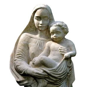Madonnaand Child Statue