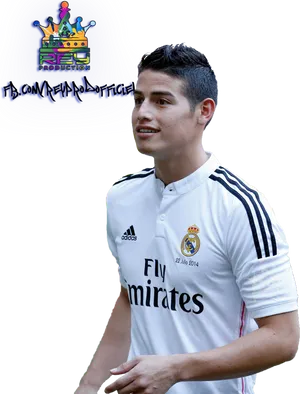 Madrid Football Player Real Jersey PNG image