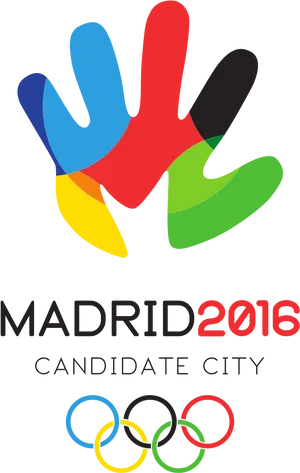 Madrid2016 Olympic Bid Logo PNG image