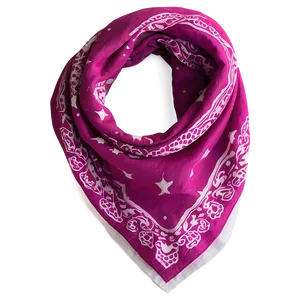 Magenta Bandana Scarf Png Fli80 PNG image