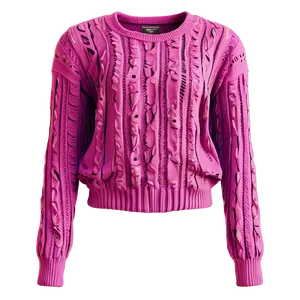 Magenta Pink Sweater PNG 88