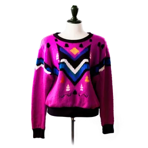 Magenta Pink Sweater PNG Wdc10 PNG