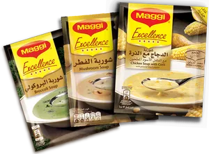 Maggi Excellence Soup Variety Pack PNG image