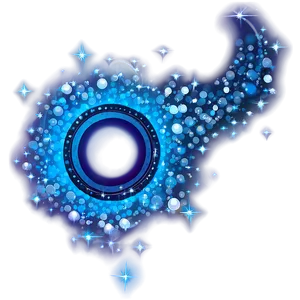 Magic Blue Sparkle PNG Als39 PNG