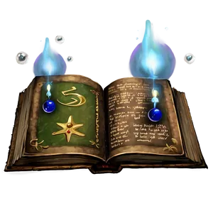 Magic Book Of Shadows Png Hqv PNG image