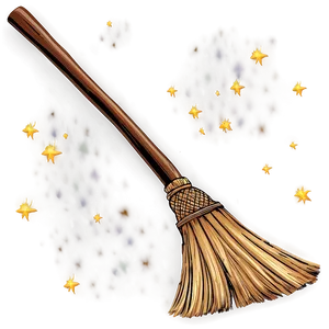 Magic Broom PNG Gjx51
