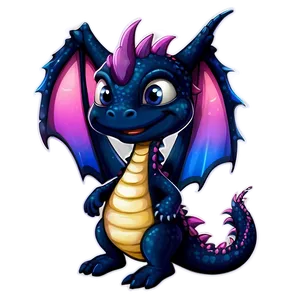 Magic Cute Dragon PNG Qlj33 PNG