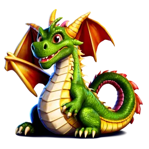 Magic Dragon Clipart PNG Rdv12 PNG