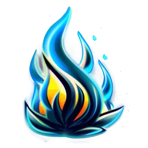 Magic Fire Cartoon Png 8 PNG image