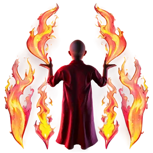 Magic Fire Spell PNG C