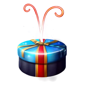 Magic Gift Box PNG Ljt37
