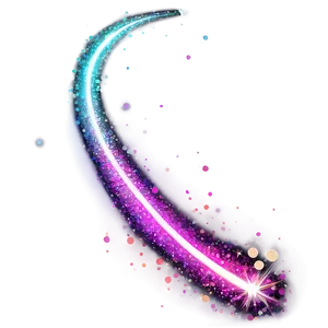 Magic Glitter Line Trail PNG 38