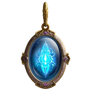 Magic Glowing Amulet Png Qis1 PNG image