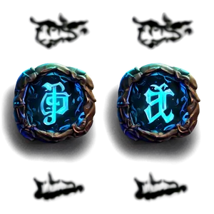 Magic Glowing Runes PNG 05062024 PNG