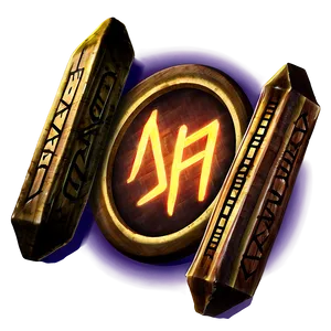 Magic Glowing Runes Png Ykd PNG image