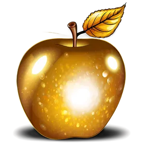 Magic Golden Apple PNG 06132024