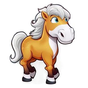 Magic Horse Cartoon Png 06212024 PNG image