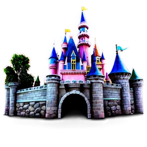 Magic Kingdom Castle Png 06132024 PNG image