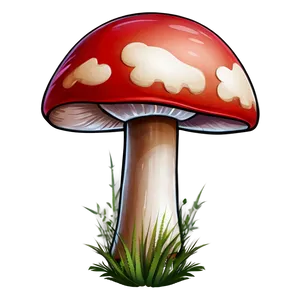 Magic Mushroom Png 05032024 PNG image