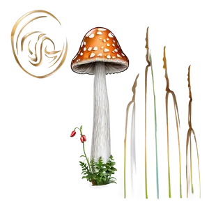 Magic Mushroom Png Aop PNG image