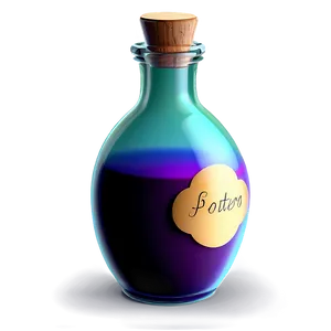 Magic Potion Bottle Png 05062024 PNG image