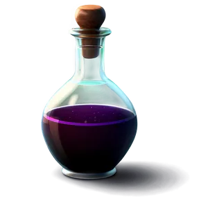 Magic Potion Bottle PNG Bbx
